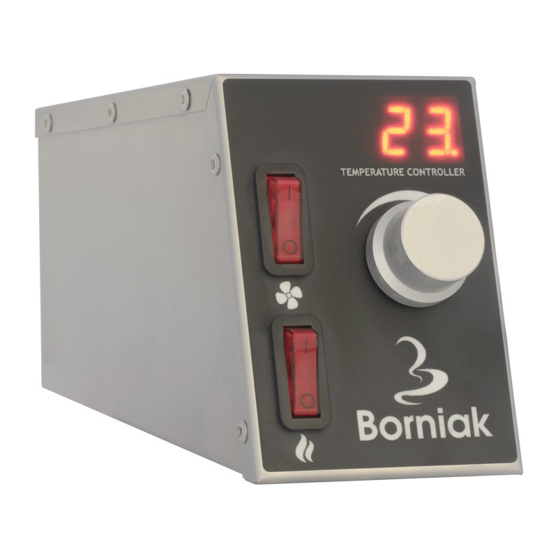 Borniak BBQ Smoker Digital BBDS-70 Edelstahl - Version 1.4