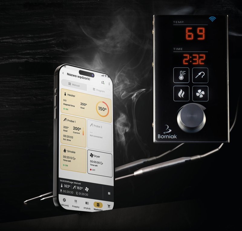 Borniak Räucherofen WiFi UWDW-150 Alu/Zink