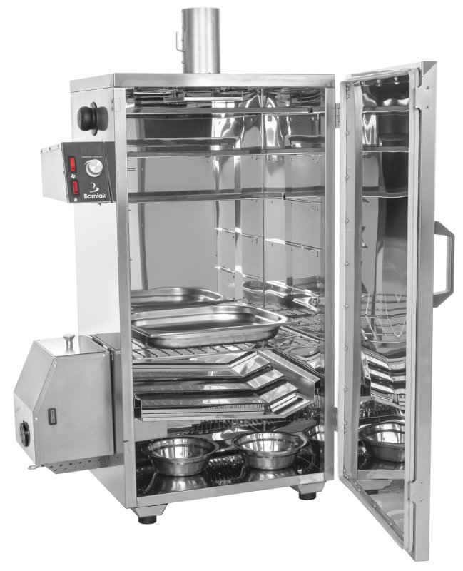 Borniak BBQ Smoker Digital BBDS-70 Edelstahl - Version 1.4