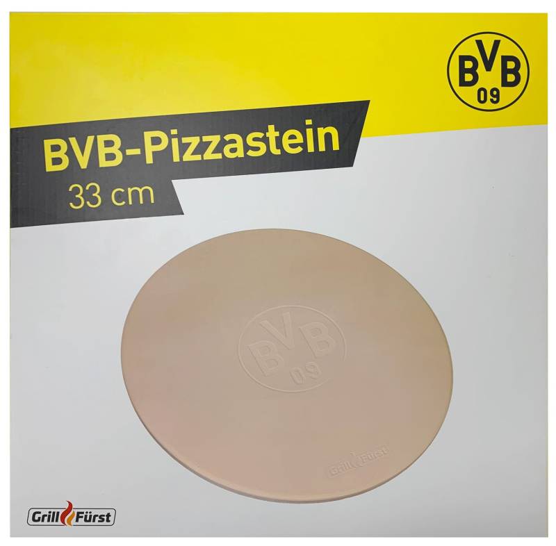 Grillfürst Pizzastein 33 cm - Borussia Dortmund Edition