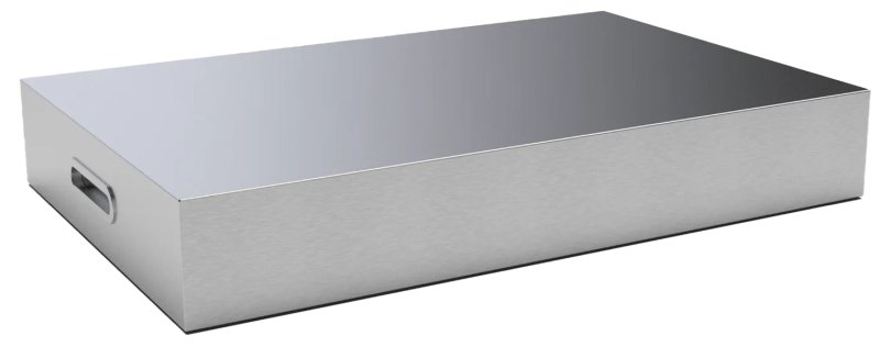 Brabura Abdeckung für Planchagrill L-Class 30 / Edelstahl