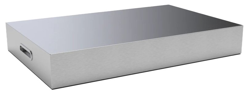 Brabura Abdeckung für Planchagrill L-Class 40 / Edelstahl