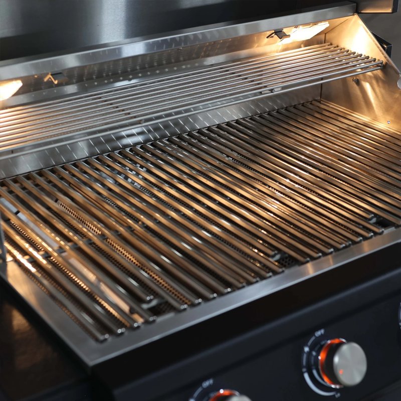 Brabura Einbaugrill Fusion 400 RM - 4-Brenner / Schwarz