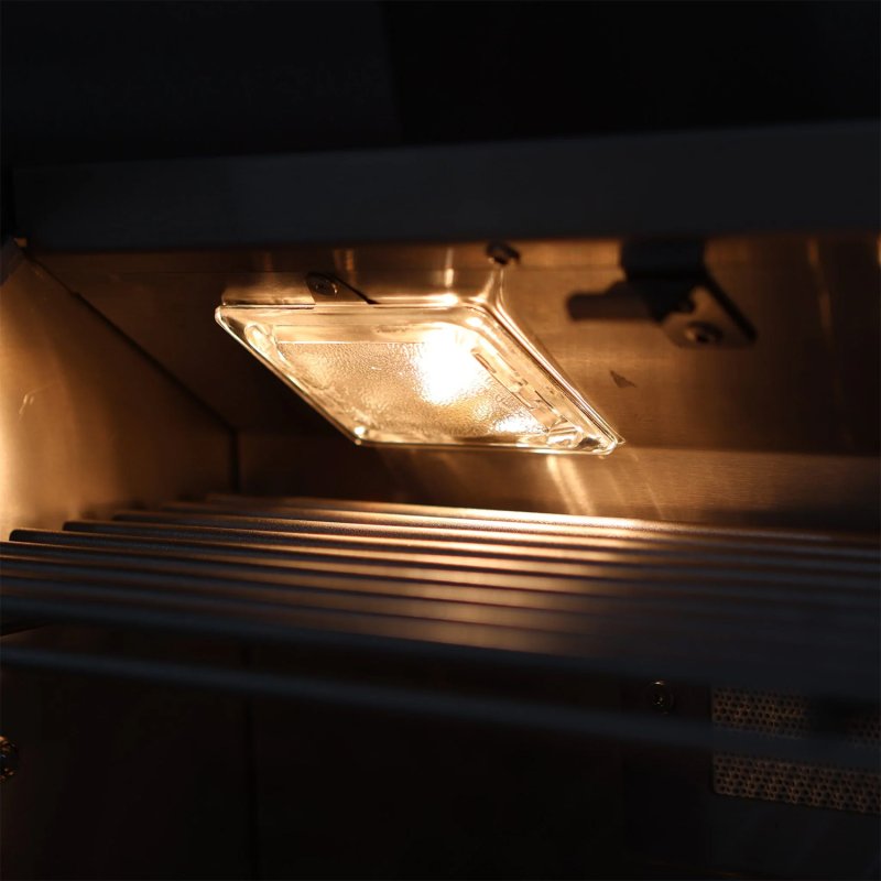 Brabura Outdoor Küche - KC 100 Grillschrank - Anthracite Grey / Nero Zimbabwe - inkl. Brabura Einbaugrill Fusion 400 RM - 4-Brenner, Schwarz