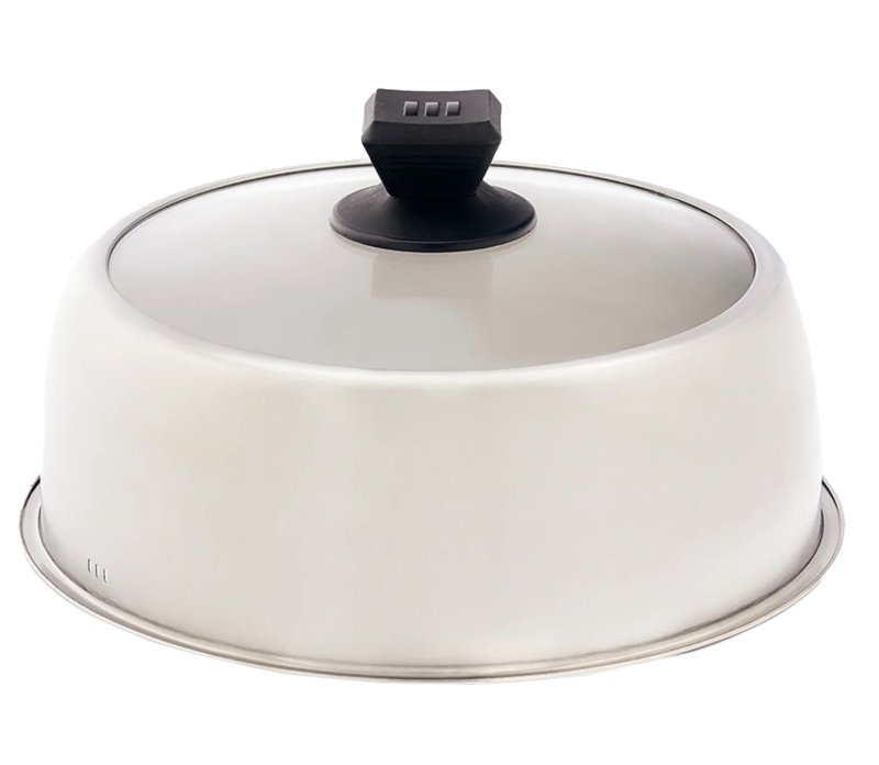 Brabura Garglocke 30cm Edelstahl & Glas