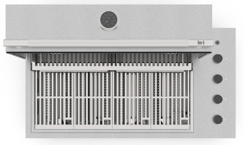 Brabura Einbaugrill Box-Q INOX