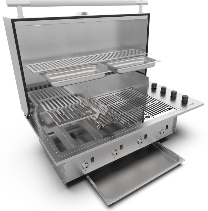 Brabura Einbaugrill Box-Q INOX
