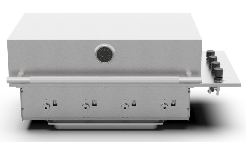 Brabura Einbaugrill Box-Q INOX