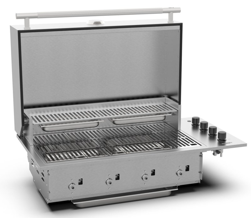 Brabura Einbaugrill Box-Q INOX