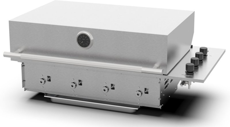 Brabura Einbaugrill Box-Q INOX