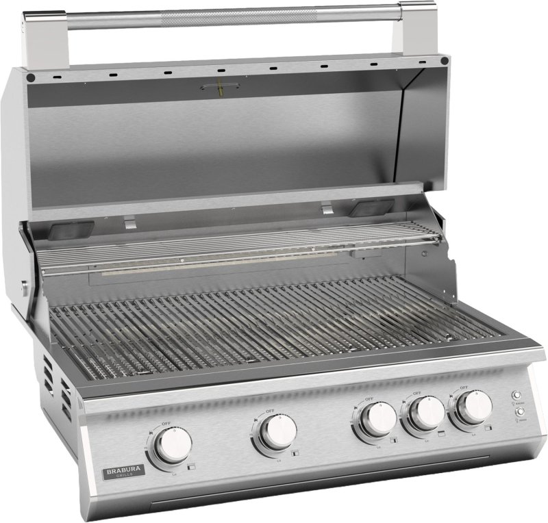 Brabura Einbaugrill Fusion 400 RS - 4-Brenner / Edelstahl