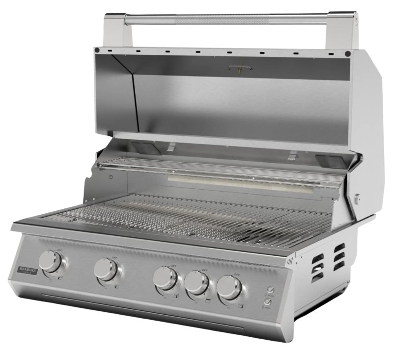Brabura Einbaugrill Fusion 400 RS - 4-Brenner / Edelstahl