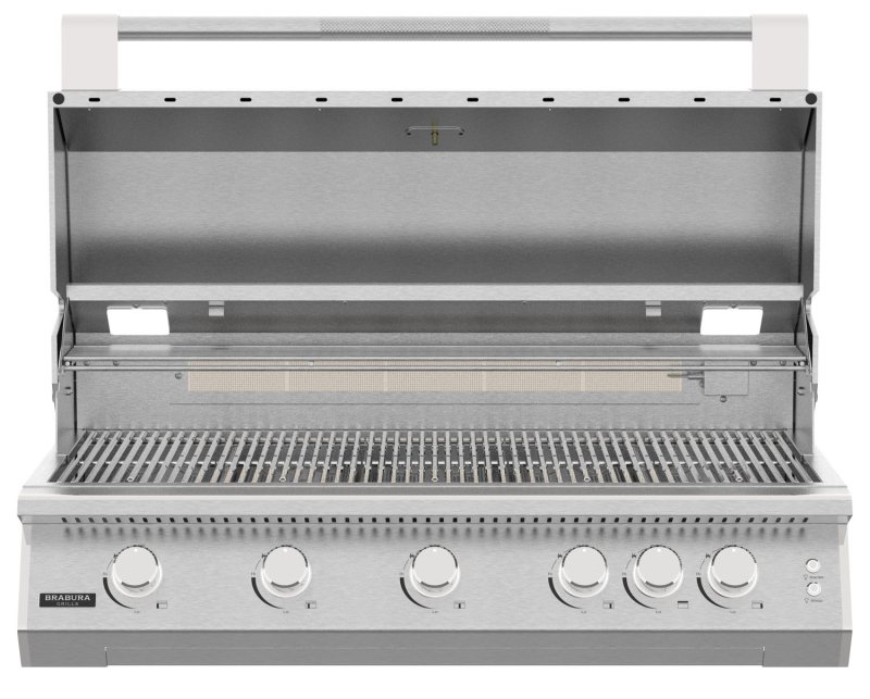 Brabura Einbaugrill Fusion 500 RS - 5-Brenner / Edelstahl