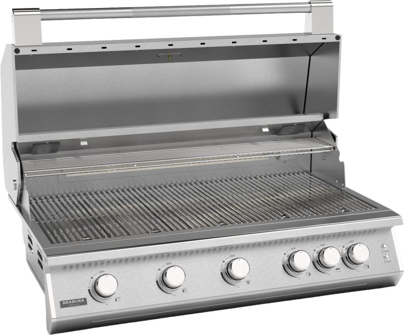 Brabura Einbaugrill Fusion 500 RS - 5-Brenner / Edelstahl