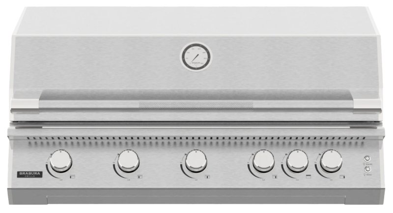 Brabura Einbaugrill Fusion 500 RS - 5-Brenner / Edelstahl