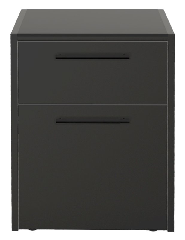 Brabura Outdoor Küche - CT 60 Schrankmodul mit Abfallschublade - Anthracite Grey / Nero Zimbabwe