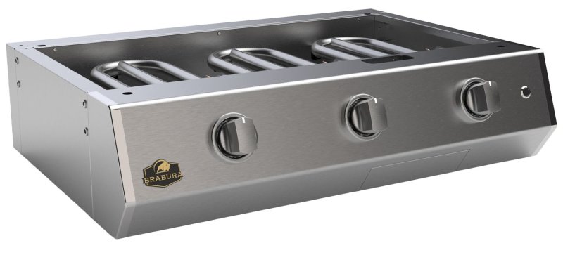Brabura Planchagrill L Class Inox 30 Plancha - Einbaugrill