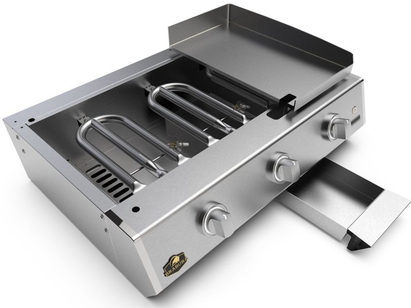 Brabura Plancha Grillstation L Class Inox 30