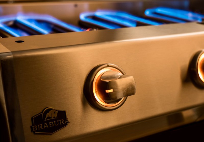 Brabura Planchagrill L Class Inox 30 Plancha - Einbaugrill