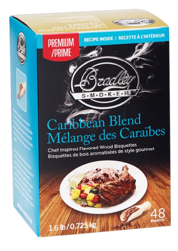 Bradley Smoker Carribean Blend Bisquetten 48er Pack
