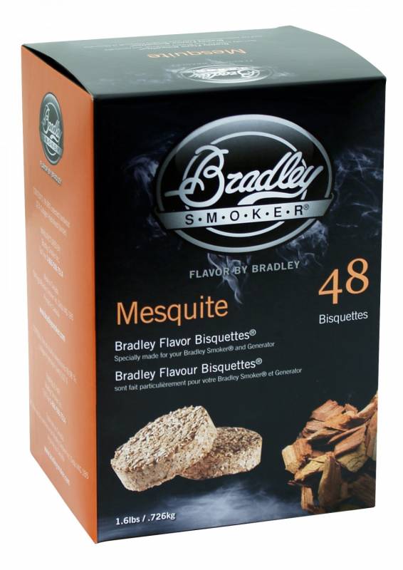 Bradley Smoker Mesquite Bisquetten 48er Pack