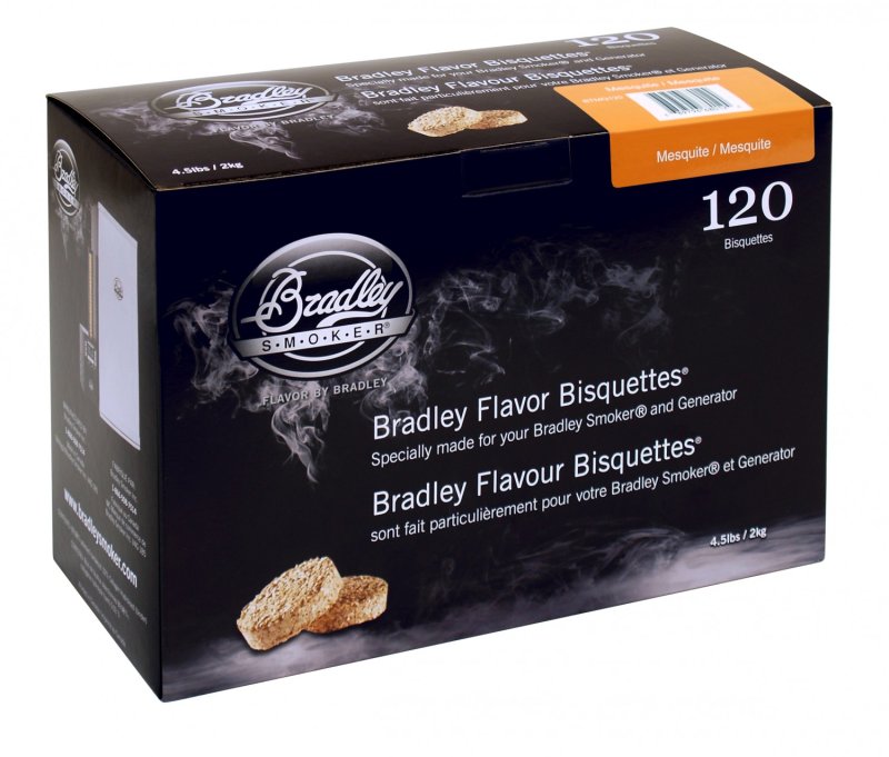Bradley Smoker Mesquite Bisquetten 120er Pack - Retoure