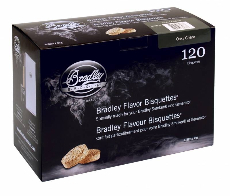 Bradley Smoker Oak / Eiche Bisquetten 120er Pack