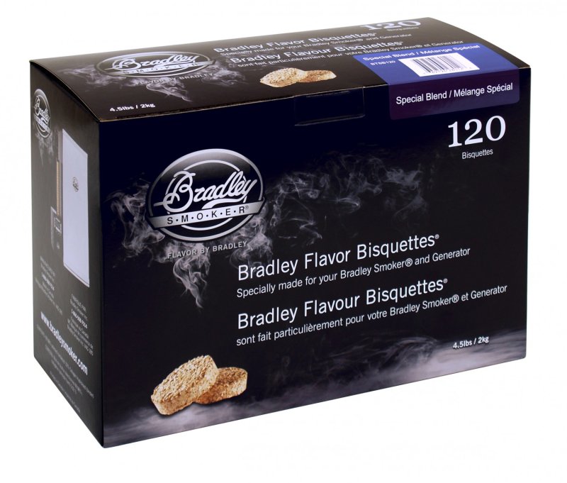 Bradley Smoker Special Blend Bisquetten 120er Pack