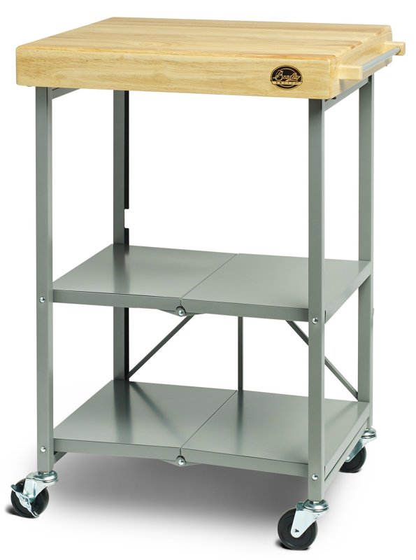 Bradley Smoker Tisch - klappbar mit Rollen