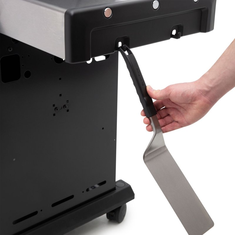 Broil King Baron S490 IR Gasgrill inkl. Drehspieß + Infrarot-Seitenbrenner - inkl. Blazinglas