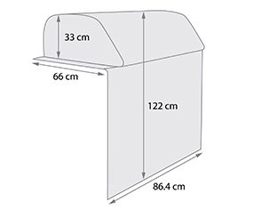 Broil King Abdeckhaube 400er Built-In Gasgrills