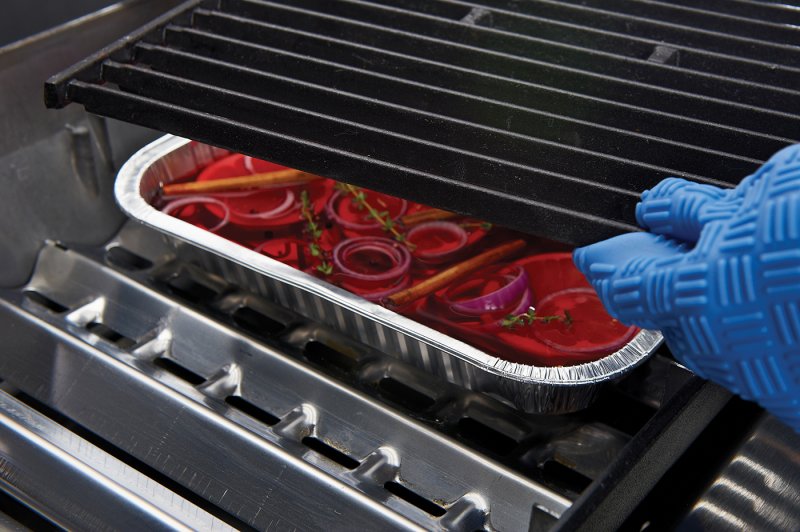 Broil King Narrow Alu-Tropfschalen / Fettauffangschalen - 3er Pack / 15,2 x 35,5 x 3,8 cm