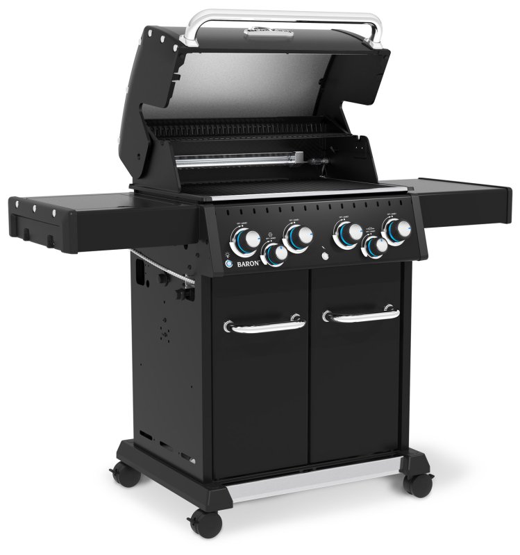 Broil King Baron 490 IR Shadow Gasgrill - inkl. Blazinglas