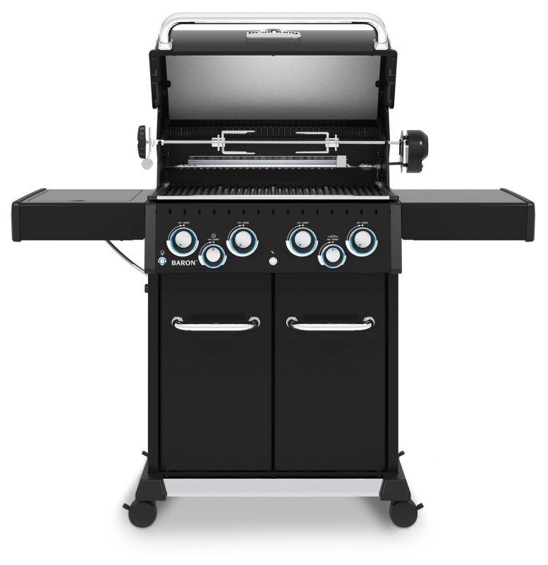 Broil King Baron 490 IR Shadow Gasgrill - inkl. Blazinglas