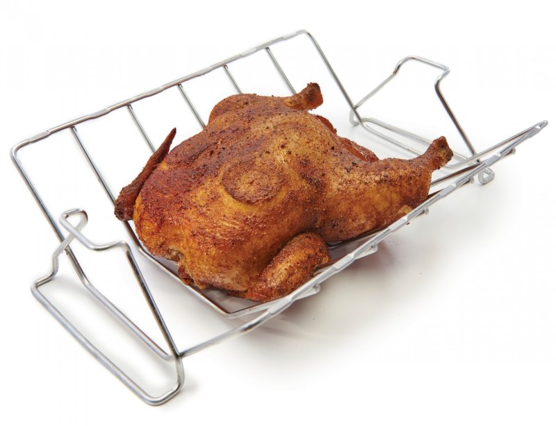 Broil King Multigestell: Bratenkorb, Rippchenhalter und Spießgestell