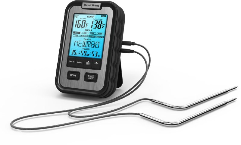 Broil King Seitenablagen Grillthermometer digital