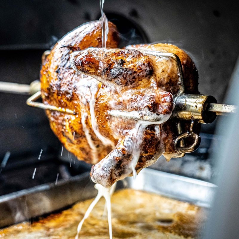 Broil King Drehspießset mit Elektromotor