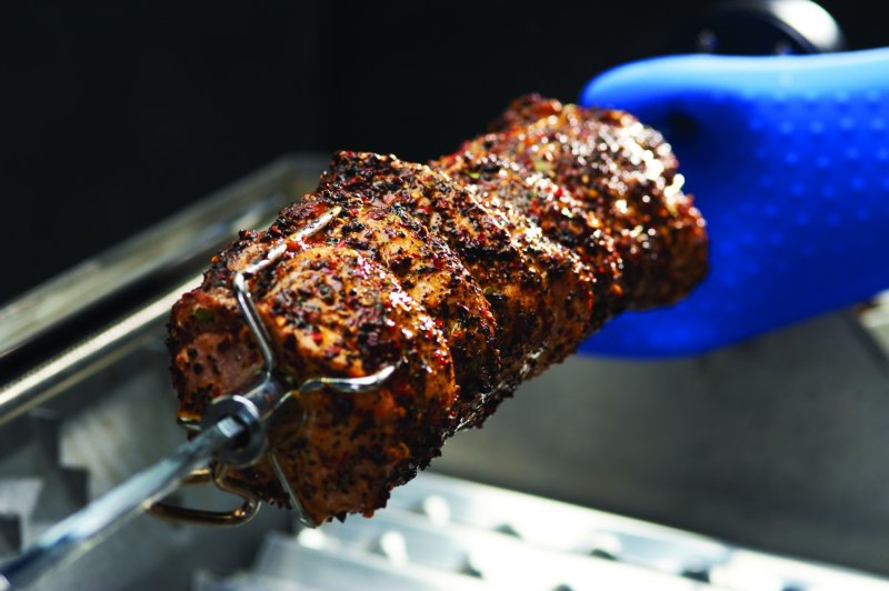 Broil King Drehspießset mit Elektromotor