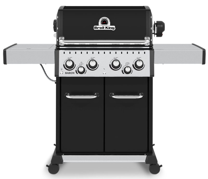 Broil King Baron 490 Black Gasgrill inkl. Drehspieß - Modell 2025