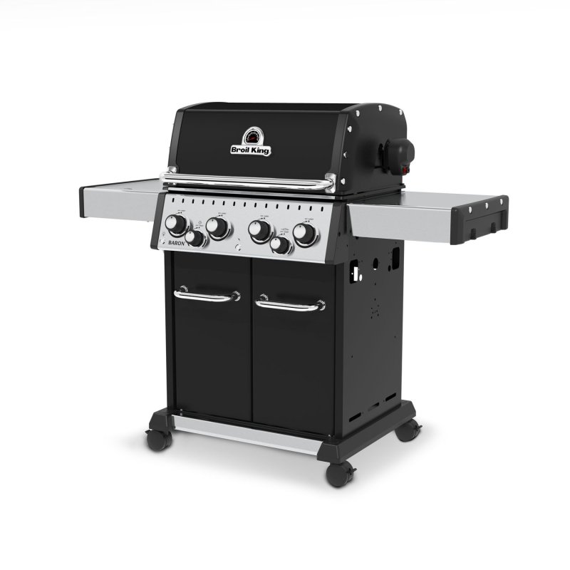 Broil King Baron 490 Black Gasgrill inkl. Drehspieß - Modell 2025