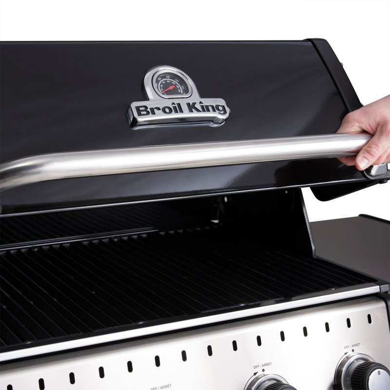Broil King Baron 490 Black Gasgrill inkl. Drehspieß - Modell 2025