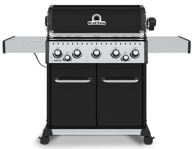 Broil King Baron 590 Black Gasgrill inkl. Drehspieß - Modell 2024