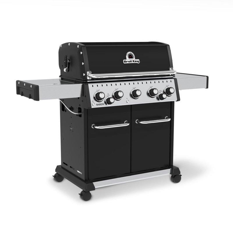 Broil King Baron 590 Black Gasgrill inkl. Drehspieß - Modell 2025