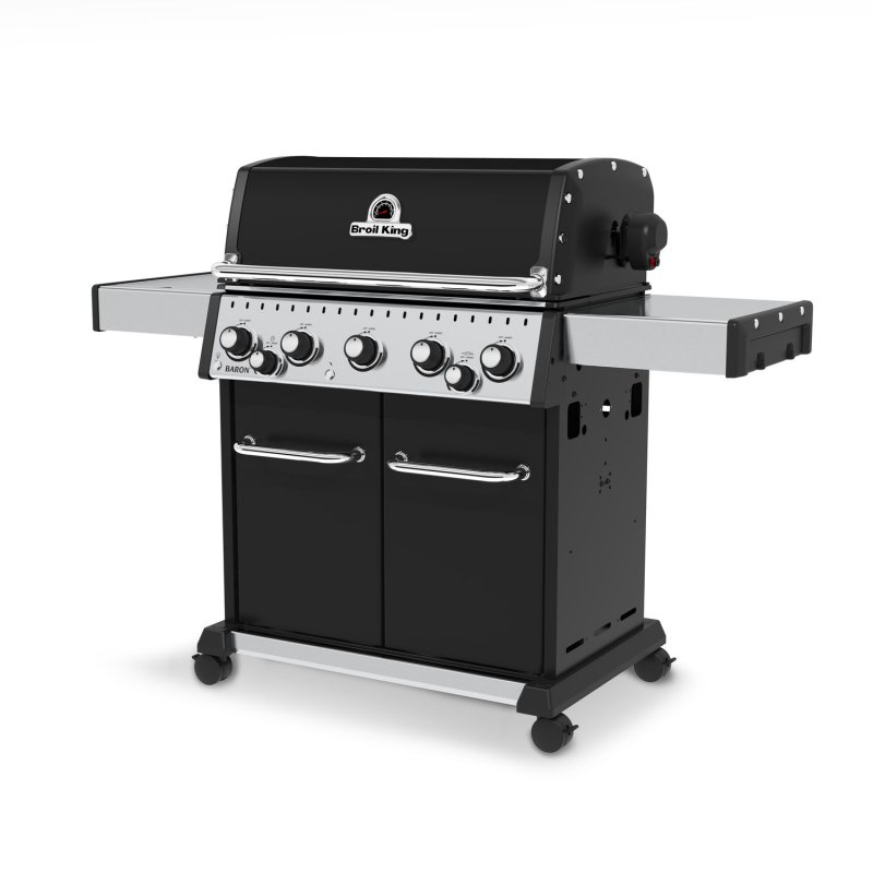 Broil King Baron 590 Black Gasgrill inkl. Drehspieß - Modell 2025