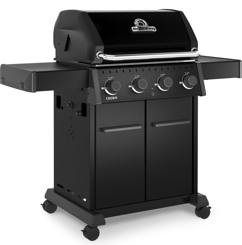 Broil King Crown 420 Shadow Gasgrill - inkl. Abdeckhaube und Grillplatte - Modell 2026