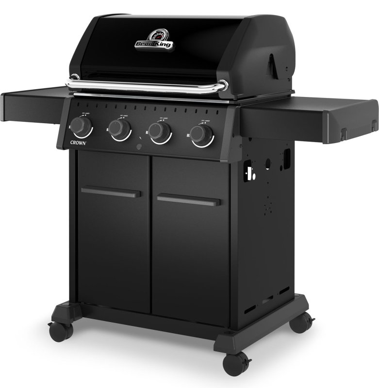 Broil King Crown 420 Shadow Gasgrill - inkl. Abdeckhaube und Grillplatte - Modell 2026