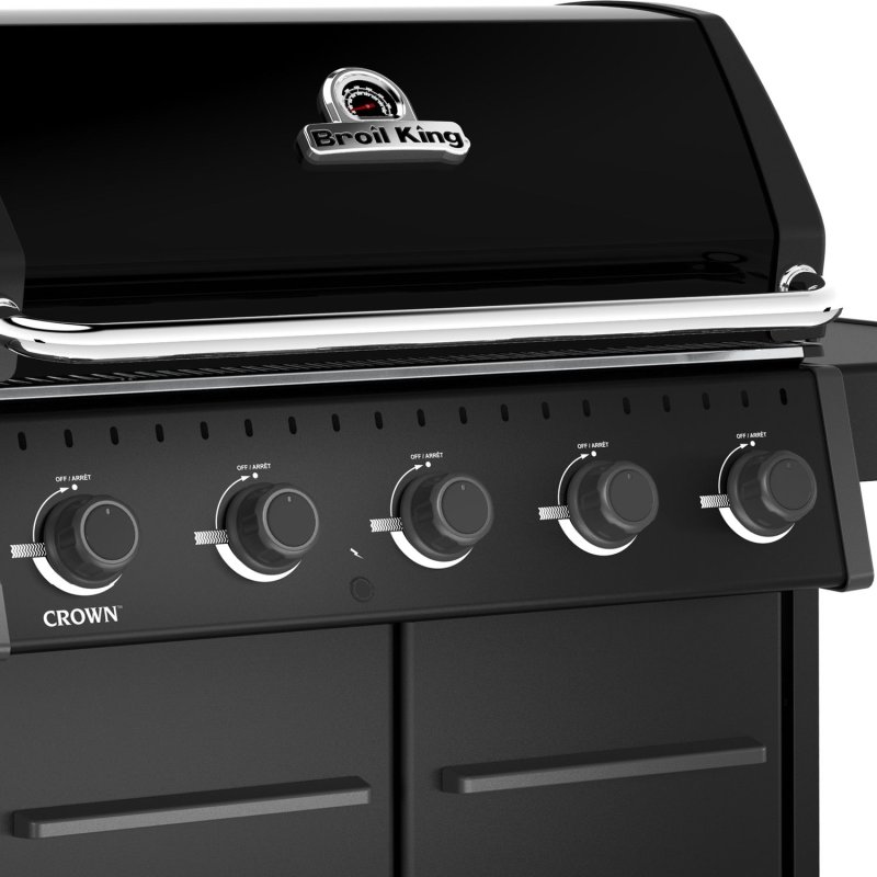Broil King Crown 520 Shadow Gasgrill - inkl. Abdeckhaube und Grillplatte - Modell 2026