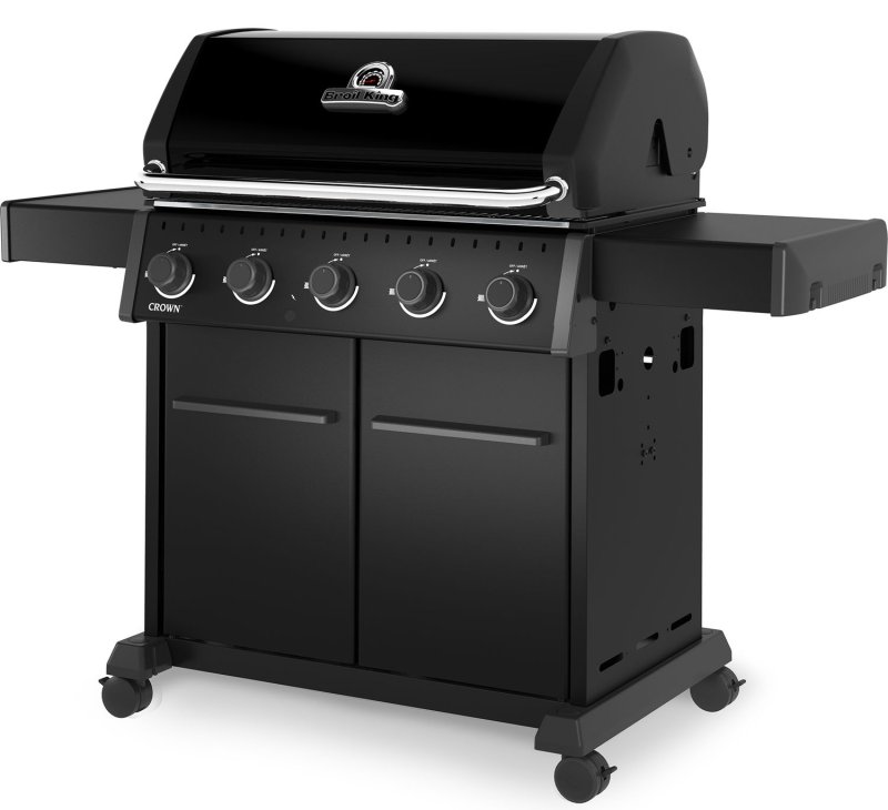 Broil King Crown 520 Shadow Gasgrill - inkl. Abdeckhaube und Grillplatte - Modell 2026