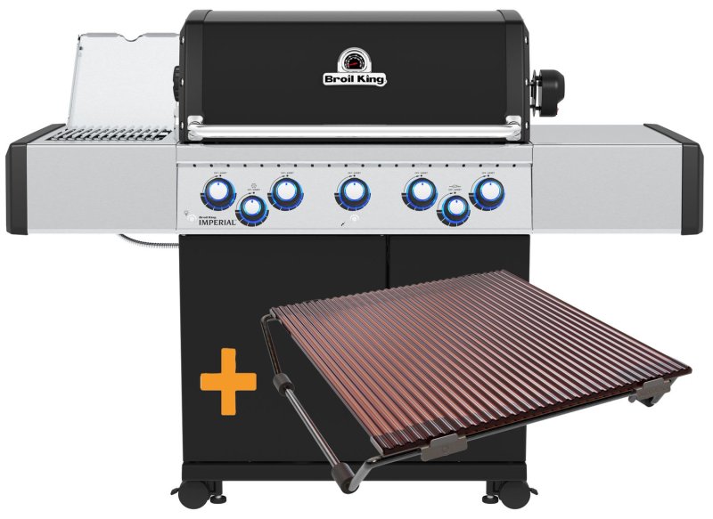Broil King Imperial 590 IR Black Gasgrill - inkl. Blazinglas