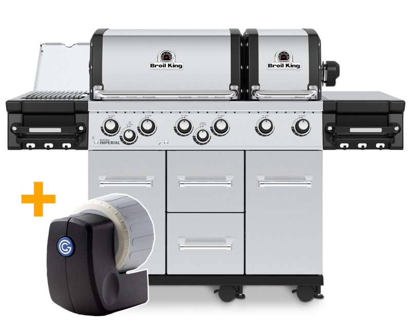 Broil King Imperial S690 XL PRO IR Gasgrill - Modell 2023 - SMART Deal inkl. Grillfürst Grill Control